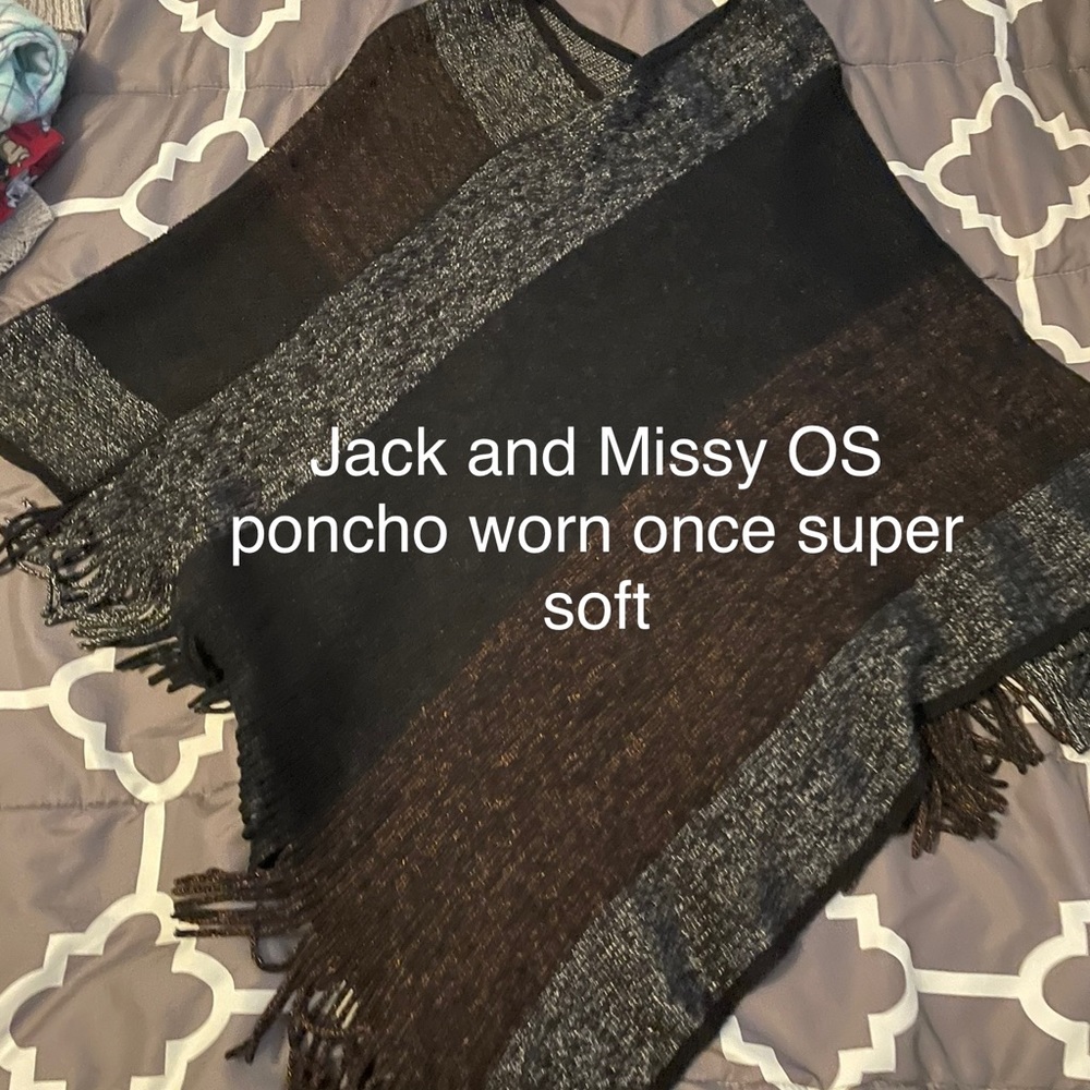 Jack and Missy poncho